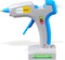 Cordless Hot Glue Gun – Rechargeable 25W Glue Gun with LED Light & USB-C Charging – Perfect for Crafts, DIY, & Repairs – Includes 5 Stringless Glue Sticks
